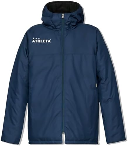 [アスレタ] 中綿ハーフコート 18014 Sサイズ ネイビー