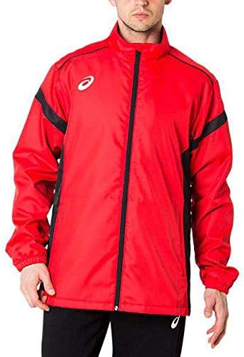 [アシックス] トレーニングウエア 裏トリコットブレーカージャケット 2031A898 メンズ クラシックレッド Sサイズ