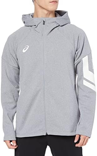 [アシックス] トレ−ニングウェア LIMOドライスウェットフルジップフーディー 2031C886 メンズ シートロック杢 Sサイズ