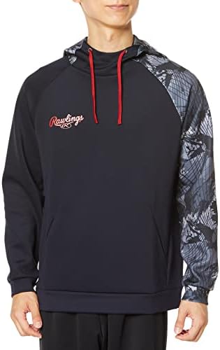 (Rawlings) 野球用 大人用 ストレッチニットプルオーバーシャツ AOS10F06 ネイビー／ネイビー サイズ S