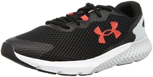 [アンダーアーマー] ランニングシューズ UAチャージド ローグ3 エクストラ ワイド メンズ ブラック/ハローグレー/ラジオレッド 25.5 cm