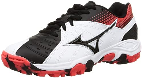 [ミズノ] ハンドボールシューズ ウエーブガイア 3 ホワイト×ブラック×レッド 28.5 cm 2E