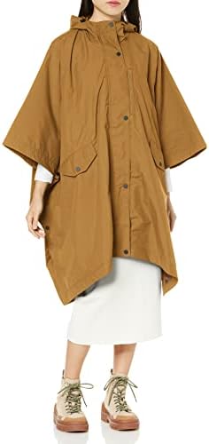 [ミズノ] ウォーターリパレントポンチョ レイン 20洗耐久撥水 Go to by B2ME1730 レディース ブロンズブラウン フリーサイズ