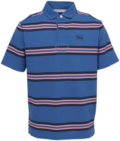 [カンタベリー] ラガーシャツ フレックスクールコントロールシャツRA33045 メンズ 27 リバーブルー Mサイズの通販は 10,715円