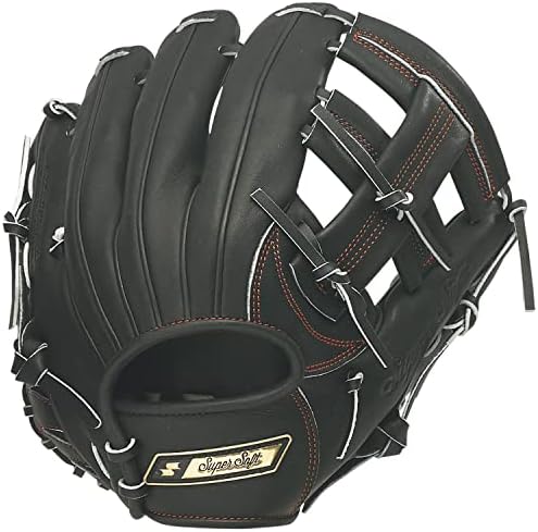SSK(エスエスケイ) 野球 軟式グラブ ジュニア スーパーソフト オールラウンド用 SJJ3 ブラック (90)右投げの通販は