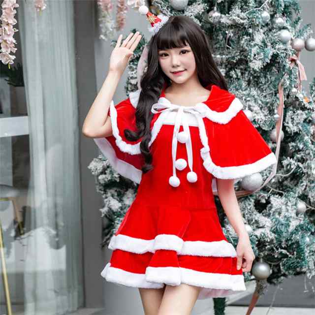 サンタ コスプレ クリスマス 大人 サンタコス 可愛い かわいい