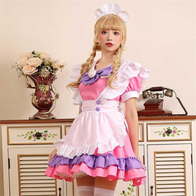 かぼちゃ メイド服 ハロウイン コスプレ 衣装 コスチューム ハロウィン メイド コスプレ かぼちゃ 衣装 レディース ハロウィーン コスチューム 大人 メイド服 仮装 ゴスロリ　 ws-20220814-30の通販は 7,280円