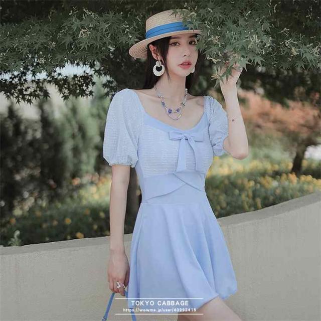 水着 水着レディース用　女性水着 水着 レディース 体型カバー　みずぎ女性用　競泳水着 　ビーチ水着 二の腕 太もも お尻 お腹 カバー ワンピ水着 海　プール  露出控えめ かわいい水着　シンプル　大人　mizugi  20代 30代 40代 50代 mz-230317-216の通販は 5,680円