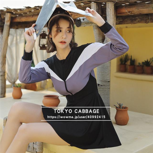 オールインワン　大きいサイズ水着　レディース水着　オールインワン水着　大きいサイズ　ワンピ水着　体型カバー水着　ブラック水着　5XL 4XL 3XL 2XL 水着 dmmz-210630-70 オールインワン 大きいサイズ水着 レディース水着 オールインワン水着