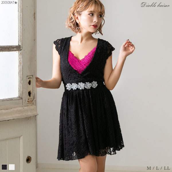 夏新作 バックセクシーレースワンピース Db Lx Se 入荷済の通販はau Pay マーケット ファッション夢展望 送料一律300円