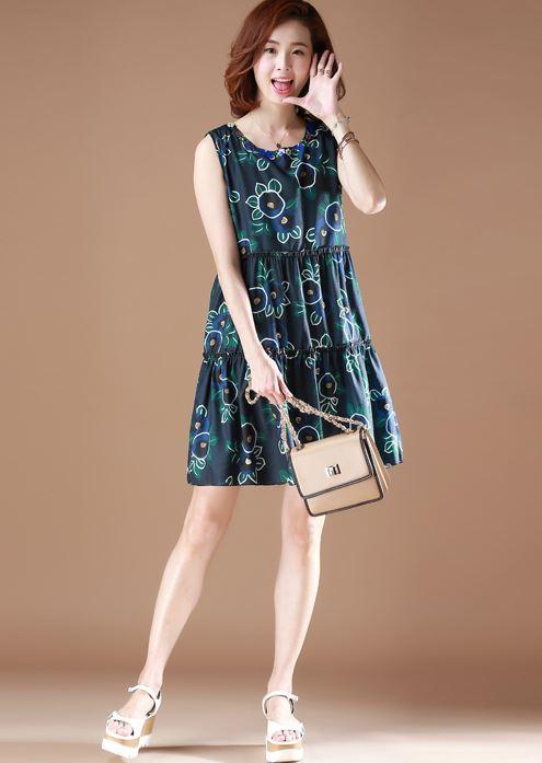 ラウンドネックノースリーブ乃木坂風スリムステッチaラインミニワンピースの通販はau Pay マーケット Happy And Active