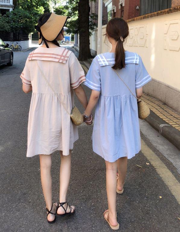 乃木坂風ジョーカールース半袖切り替えゆったりミニワンピースの通販はau Pay マーケット Happy And Active