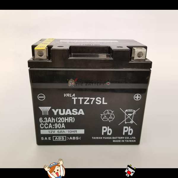 TTZ7SL YTZ7S 互換 バッテリー 台湾 YUASA 製 二輪バイク｜au PAY マーケット