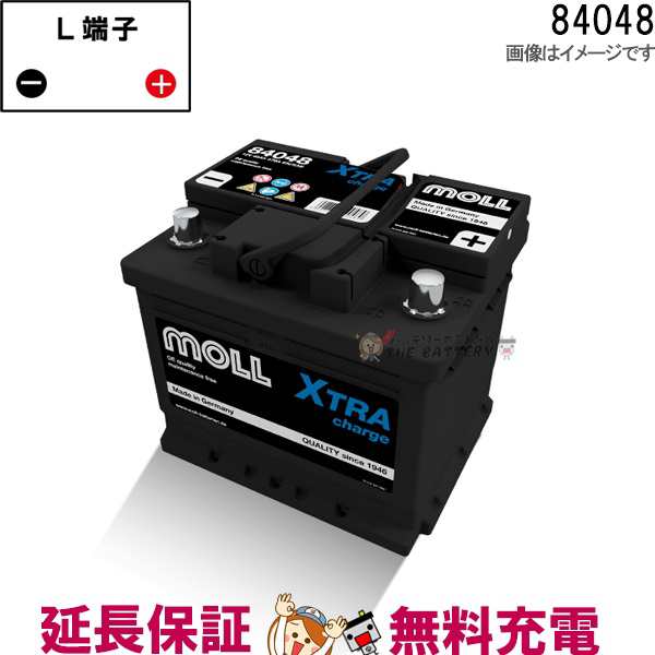 84048 旧品番 84050 自動車 バッテリー モル 交換 MOLL 欧州車 外車 X-TRA Charge