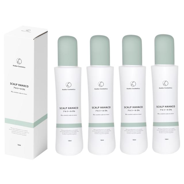 3本＋1本無料セット） 育毛剤 女性用 ノンアルコール スカルプははこ