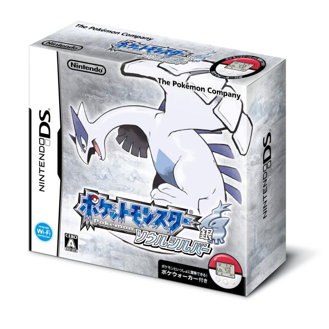 【レビューキャンペーン実施中】ポケットモンスターソウルシルバー (ポケウォーカー同梱) 外箱 パッケージ 説明書 付き Nintendo DS ゲームソフト 任天堂【中古】
