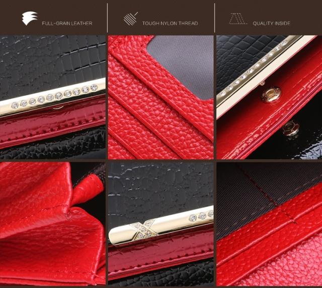 長財布 レディース 二つ折り 本革 財布 サイフ さいふ 小銭入れ お