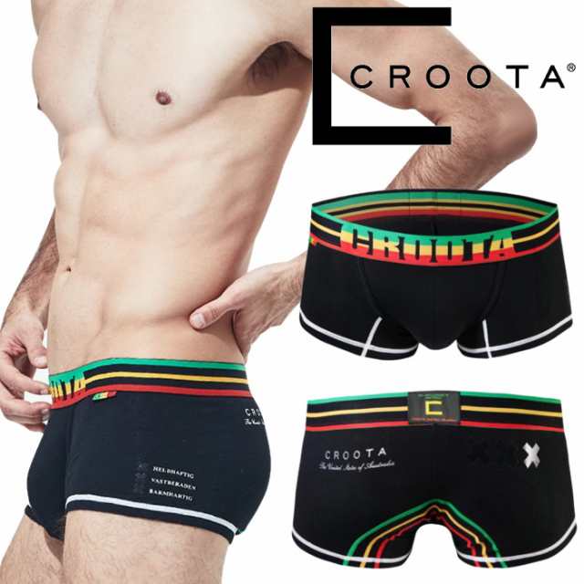 ボクサーパンツ メンズ ブランド ローライズ クルータ Croota Rasta