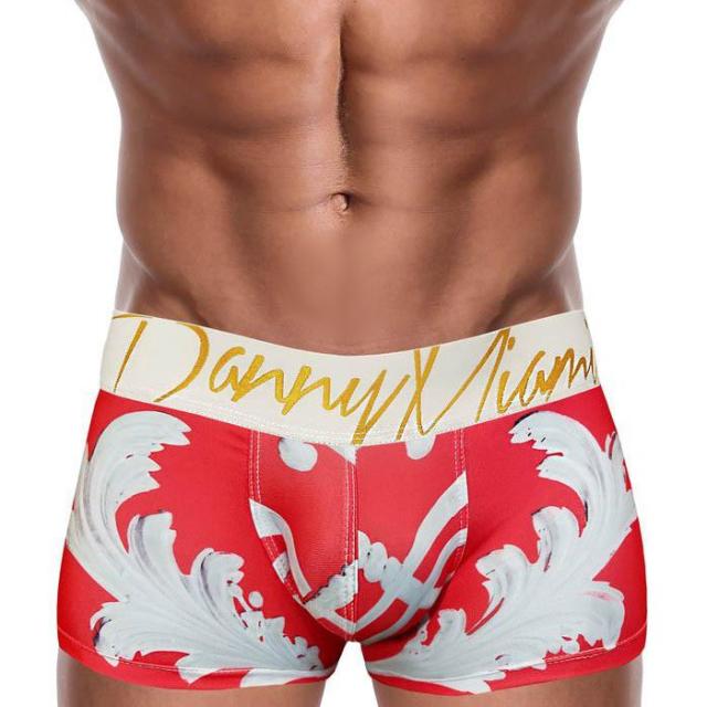 ボクサーパンツ メンズ ブランド ローライズ Danny Miamiダニーマイアミcrown Red Boxerボクサー 男性下着dm Crownredbx の通販はau Pay マーケット メンズランウェイ