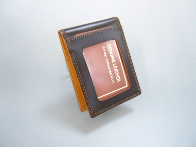 コードバン革パスケース メンズ財布 二つ折り財布 革財布 ハンドメイド 財布 メンズ 二つ折り コンビニ財布 コードバンレザーパスケースの通販はau Pay マーケット 財布ベルトの専門店 東京リッチ