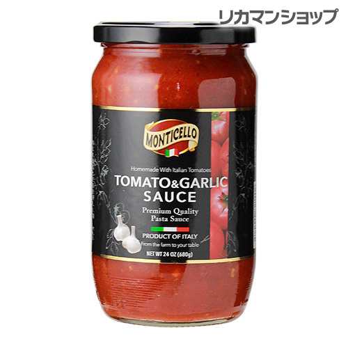 パスタソース トマト ガーリック 680g 瓶 単品販売 オルティチェロ Orticello Tomato And Garlic Sauce Pastasauce セット イタリア 長sの通販はau Pay マーケット お酒の専門店リカマン