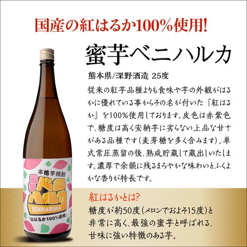 4/26限定 Pontaパス会員様のみ ポイント5％還元 芋焼酎 赤芋＆紫芋 フルーティー焼酎 飲み比べセット 1800ml 5本 長S_7