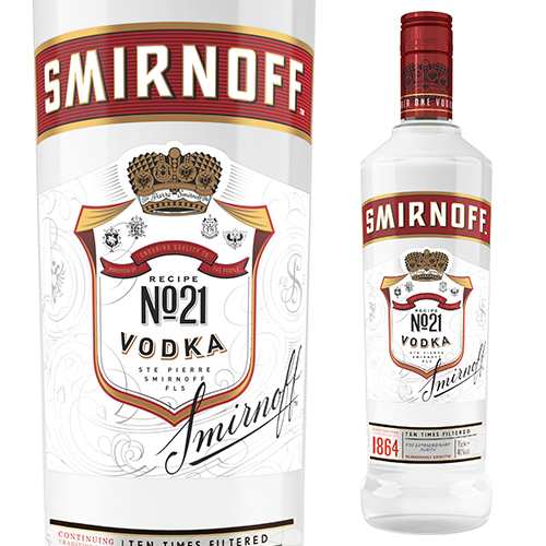 スミノフ レッド 40度 750ml 正規品 ウォッカ スピリッツ 40 Smirnoff No21 ナンバー21 長s の通販はau Pay マーケット お酒の専門店リカマン