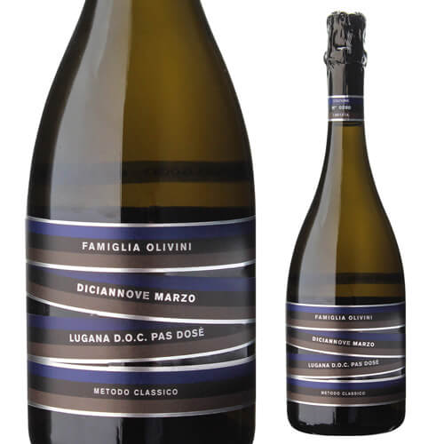 ディチャンノーヴェ マルツォ パ ドセ  オリヴィーニ 2016 750ml イタリア ルガーナ メトード クラシコ 浜運の通販は 7,744円