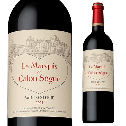 ル マルキ ド カロン セギュール  [2021]  750ml フランス ボルドー メドック サンテステフ セカンドワイン 赤ワイン 浜運の通販は 5,394円