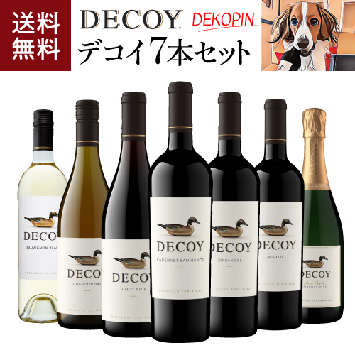 1本あたり2,800円(税込) 送料無料  デコイ 7本セット 750ml 7本入 デコピン 大谷翔平 ワイン セット 浜運の通販は 19,600円