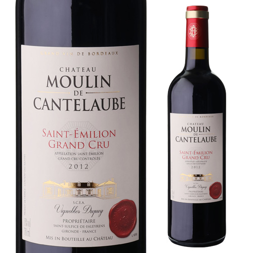 シャトー ムーラン ド カントローブ [2012] サンテミリオンGC セカンド 750ml フランス  ボルドー 赤ワイン 浜運の通販は 5,465円