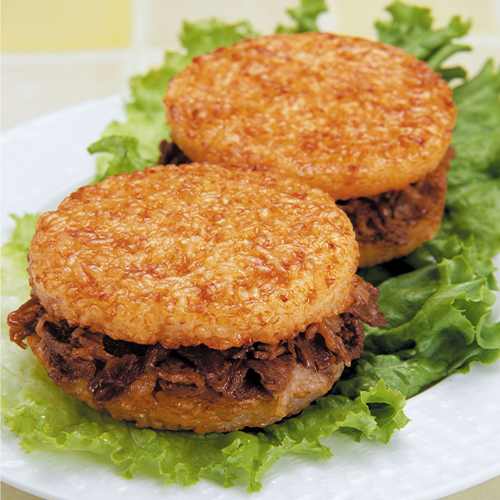 叙々苑 焼肉ライスバーガー 20個セット (特製10個 チーズ10個) 叙々苑ライスバーガー 叙々苑バーガー 冷凍 送料無料 カワタキ_3
