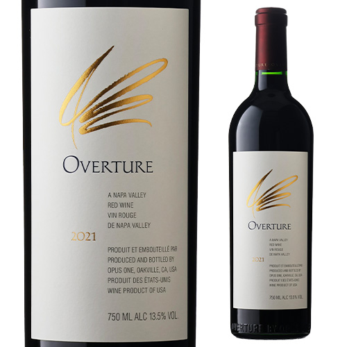 オーバーチュア（オーヴァチャー） [2021] 750ml アメリカ カリフォルニア ナパヴァレー オーパスワン セカンド 赤ワイン 浜運