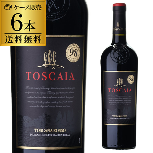 送料無料 トスカイア [2023] トスカーナ ロッソ 750ml 赤ワイン 辛口 イタリア トスカーナ 浜運A