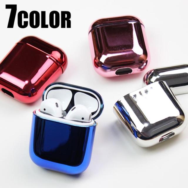 Airpods Airpods２ エアポッズ メタリック エアーポッズ エアーポッズ２ カバー ケース おしゃれ かわいい 本体 装着 アップル イヤホン の通販はau Pay マーケット Bleeek