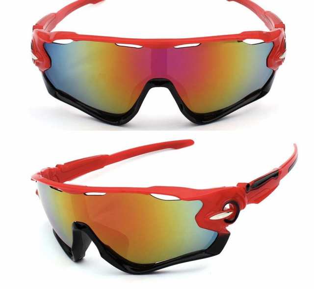 2 スポーツサングラス サングラス メガネ 目の保護 レンズ UV400 紫外線カット 自転車 日焼け 花粉対策 野球 サイクリング 釣の通販はau  PAY マーケット - TAストアー