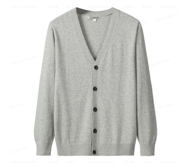 春新作 カーディガン メンズ トップス Vネック 長袖 ニット 無地 シンプル ビジネス ショート丈 ニットセーター 人気男子服の通販はau Pay マーケット Gsgs Shop