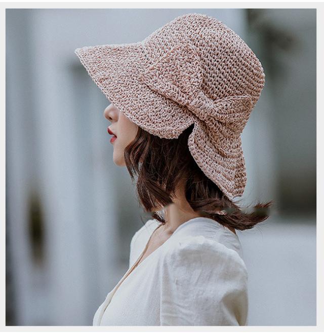 帽子 Uvカット 紫外線対策 レディース 麦わら帽子 折りたたみハット 日よけ帽子 可愛いくて小顔効果がある リボン付帽子 オシャレ 遮光の通販はau Pay マーケット Gsgs Shop