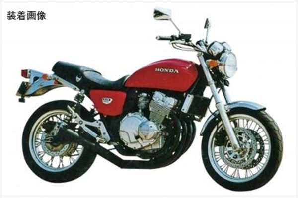 M-TEC中京 M-TEC中京 MRS-MUH40-08B ショート管 CB400FOUR/NEW(97~)BK (H4)