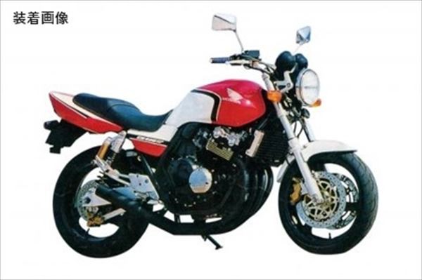 M-TEC中京 M-TEC中京 MRS-MUH40-12B ショート管 CB400SF/V-TEC BK (H13)スペックII