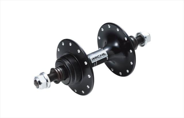 MICHE ミケ  【8058258298122】 Primato Track トラック用ラージハブ リア/両切 24H ブラック 自転車の通販は 20,569円