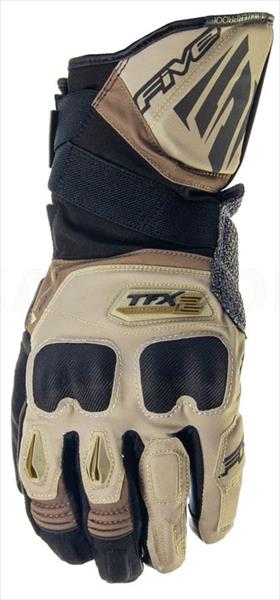FIVE ファイブ  【3882019111611】 TFX2 WP : SAND/BROWN S グローブ バイク用の通販は
