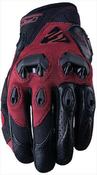 FIVE ファイブ  【3882020021527】 STUNT EVO WOMAN : BURGUNDY M グローブ バイク用の通販は