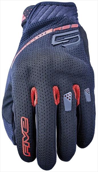 FIVE ファイブ  【3882020102738】 RS3 EVO AIRFLOW : BLACK RED L グローブ バイク用の通販は 8,648円