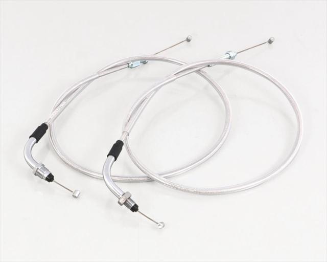 【4990852040995】 103-91-1645-11 ステンメッシュ・アクセルワイヤーSTEEDフラットバー150L CLUB AMERICAN KITACO(キタコ) の通販は 6,317円