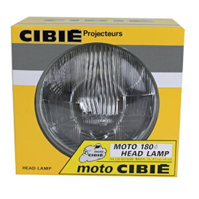 【4905240409261】 HM20 CIBIE HM20 MOTO-180φBODY ブラック CIBIE(シビエ・SSリミテッド) の通販は
