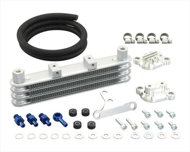 【4990852094196】 360-1432710 スーパーオイルクーラーKIT　タイプA・シルバー・シリンダーヘッド下部マウント KITACO(キタコ) の通販は