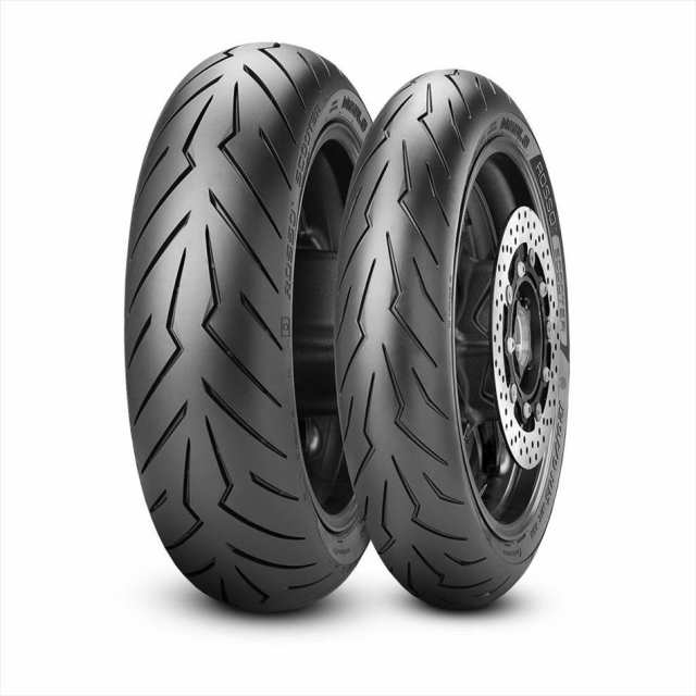 PIRELLI　ピレリ 【8019227399547】 DIABLO ROSSO SCOOTER : F 110/70-13 48P TL