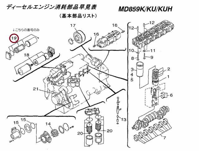 ヤマハ YAMAHA 【代替品番:YH1-5613E-04-40】YHS-15607-15-31 マリン LOエレメント YHS156071531 ディーゼルエンジン消耗部品 メンテナンスの通販は