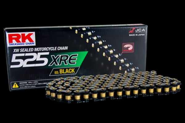 RK(アールケージャパン)  【4935531346456】 RK525XRE-ED-BLACK110L　ドライブチェーン　ブラックの通販は 12,532円